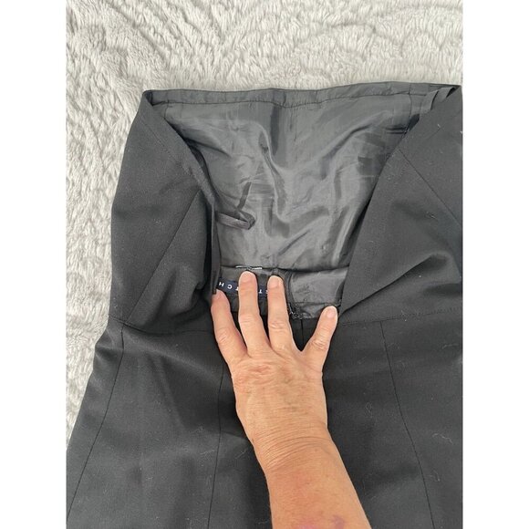 GAP Black Strapless Short Dress Women's Size 6 Y2K NWT - Picture 5 of 10